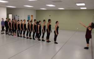 Rehearsal at MAC with Level 3 Dancers